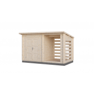 Хозблок 7 с дровницей (Комфорт)