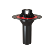 ТЕХНОНИКОЛЬ Воронка с обжимным закручивающимся фланцем без обогрева, Ø110х450мм (661132)