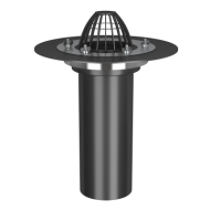ТЕХНОНИКОЛЬ Воронка кровельная без обогрева TERMOCLIP ВФ Ø160х450 мм, шт (125331)