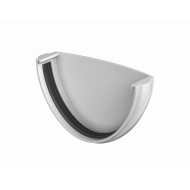 ТЕХНОНИКОЛЬ ТН заглушка желоба (D125/82), белый, шт (128239)