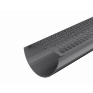 ТЕХНОНИКОЛЬ ТН желоб 1,5м (D125/82), серый, шт. (128275)