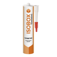 ТЕХНОНИКОЛЬ Герметик ISOBOX акриловый универсальный белый, 260 мл (069577)