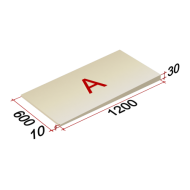 ТЕХНОНИКОЛЬ LOGICPIR Slope-1,7% (A) СХ/СХ 1200х600х10-30 (упак, 28 плит, 20,1599 м2) (061309)