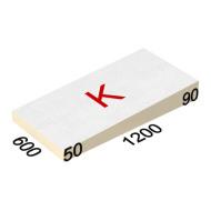 ТЕХНОНИКОЛЬ LOGICPIR Slope -3,4% (K) СХМ/СХМ 1200х600х50-90 (упак, 8 плит, 5,7600 кв.м) (645014)